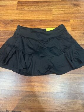 Girls Black Tiered Active Skort All in Motion Girls XL or Women's XS-S